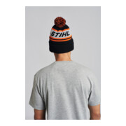STIHL Muts POMPON 24 Zwart/Oranje/Grijs-5