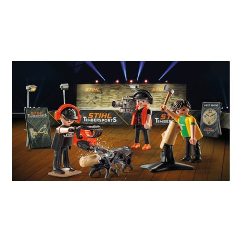 STIHL Playmobil Set TIMBERSPORTS® Edition