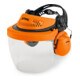 STIHL Protection Visage/Audio ADVANCE, GPC 28, écran en plastique-1