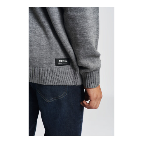 STIHL Pullover Gr. M WINTER SEASON 23 Blau/Grau