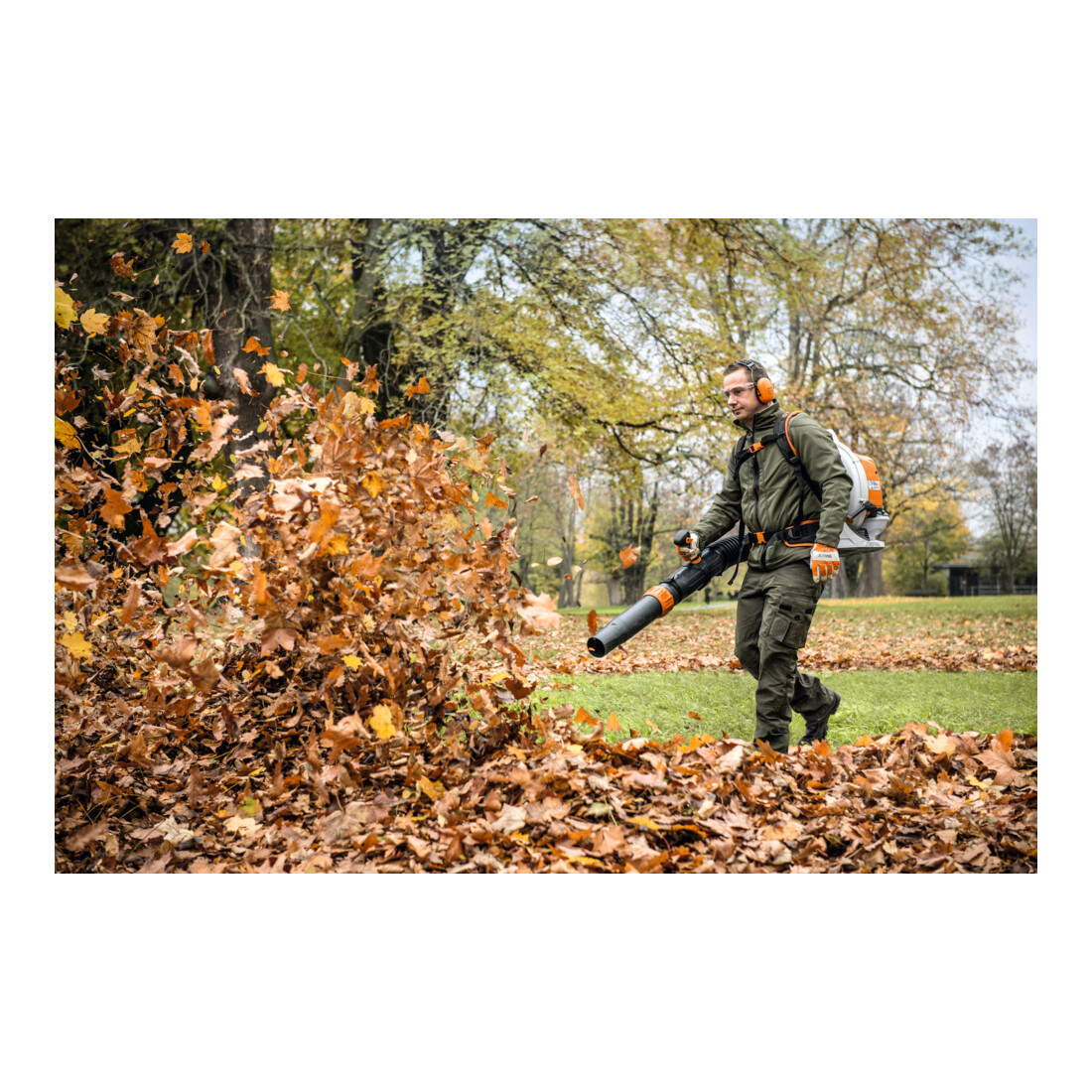Stihl rückentragbare Blasgerät BR 800 C-E