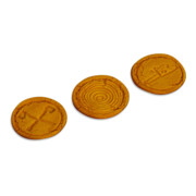 STIHL Set de 3 tampons à biscuits TIMBERSPORTS®-3