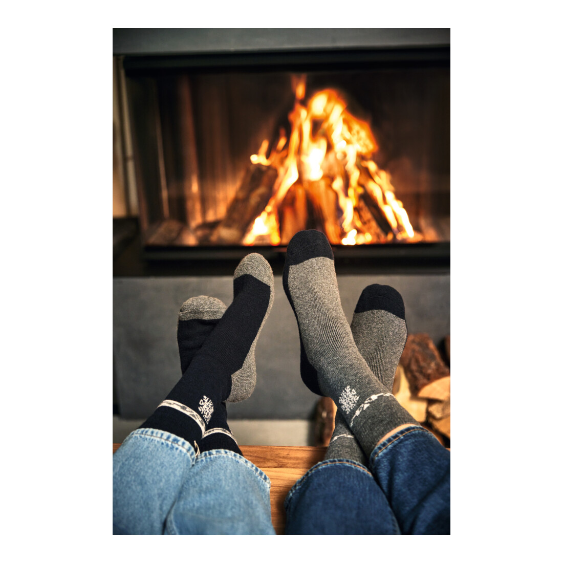STIHL Socken Gr. 39-42 2er Set WINTER SEASON 23