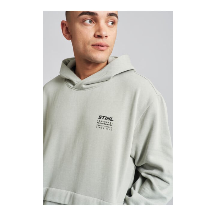 STIHL Sweat à capuche gris taille M LEGENDARY