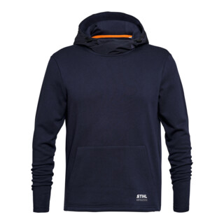 STIHL Sweat à capuche T. M WOVEN HOOD Bleu