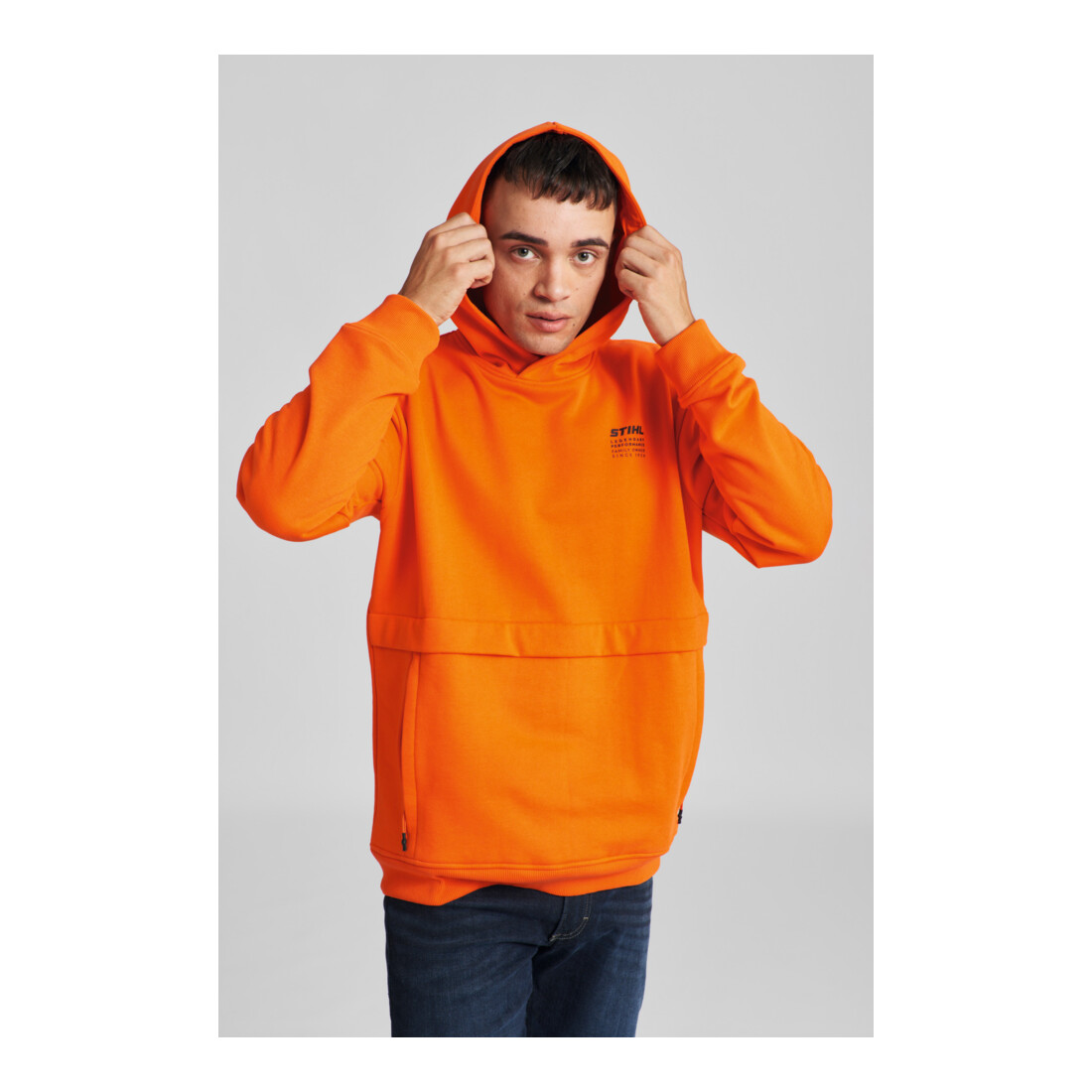 STIHL Sweat à capuche Taille L LEGENDARY Orange