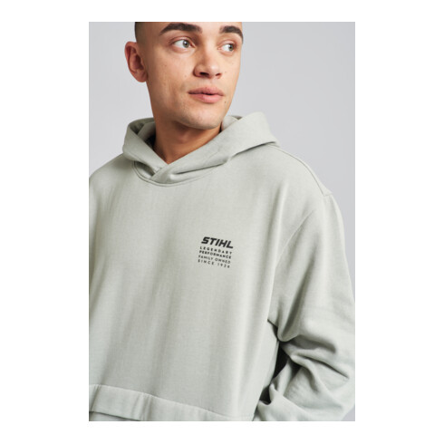 STIHL Sweat à capuche Taille S LEGENDARY Gris