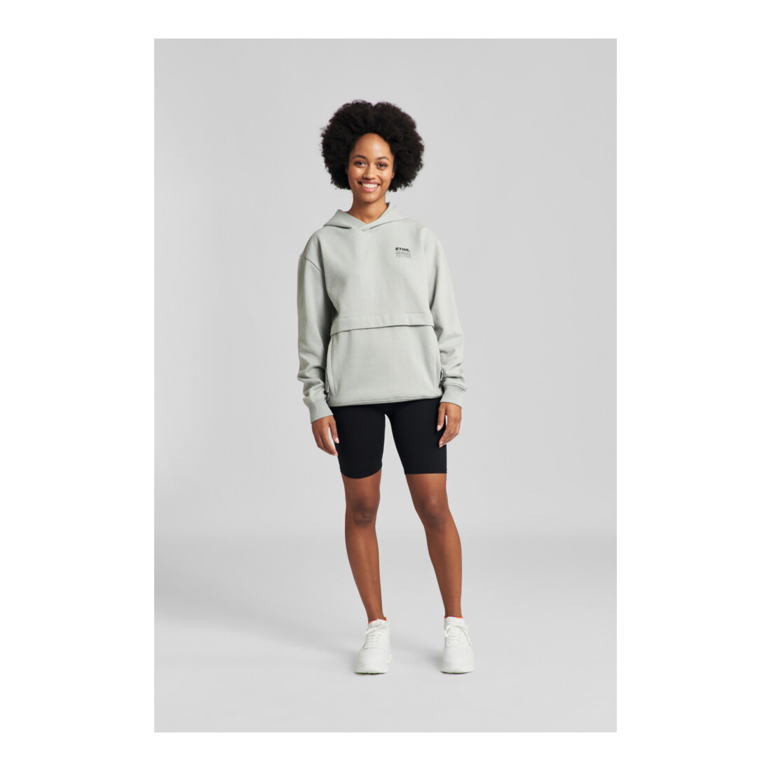 STIHL Sweat à capuche Taille S LEGENDARY Gris