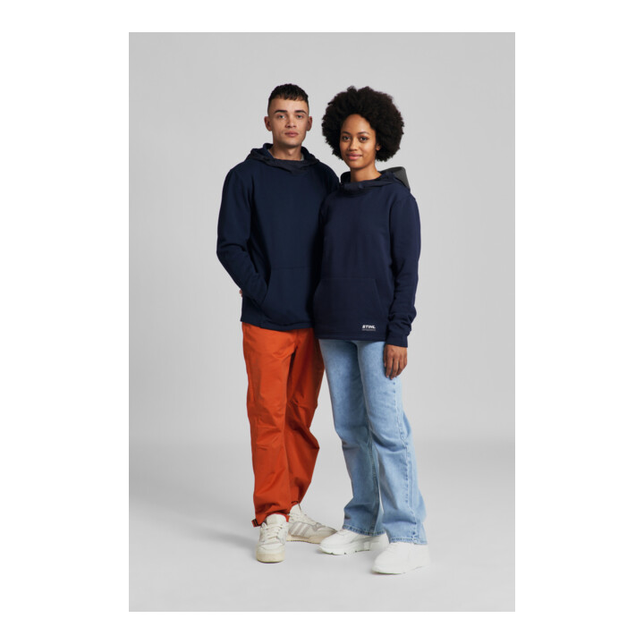 STIHL Sweat à capuche Tissée Taille S Bleu