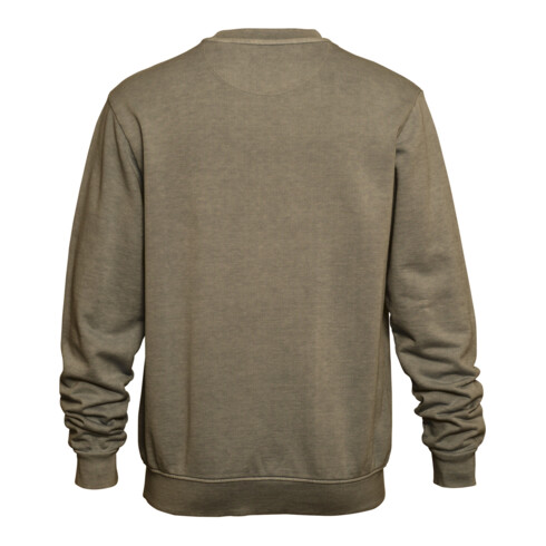 STIHL Sweatshirt Gr. L GARMENT DYE Grün