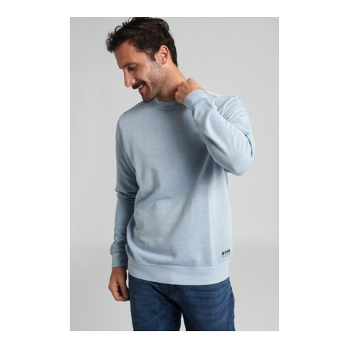 STIHL Sweatshirt Gr. XL GARMENT DYE Blau