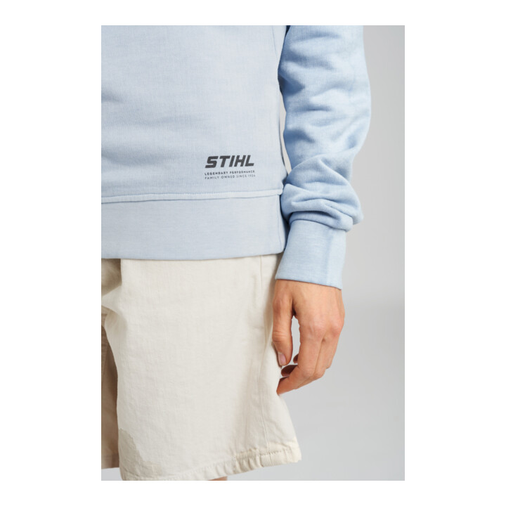 STIHL Sweatshirt Gr. XL GARMENT DYE Blau