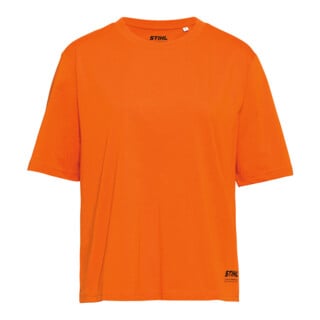 STIHL T-shirt Femme T. S Durable Boxy Orange