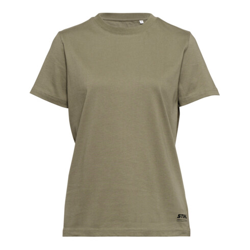 STIHL T-shirt Femme T. XS BASIC DURABLE Vert