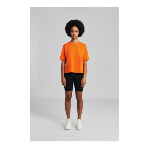 STIHL T-shirt Femme T. XS Durable Boxy Orange