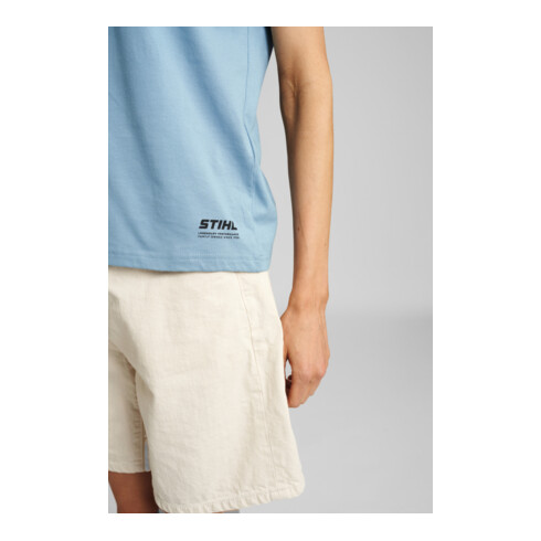 STIHL T-shirt femme taille L BASIC DURABLE bleu
