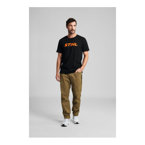 STIHL T-Shirt Gr. L MS 500i BACK Schwarz