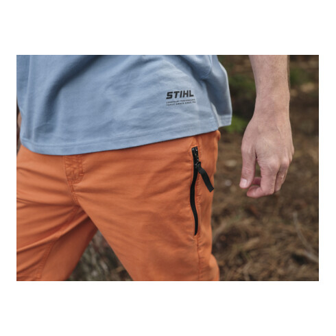 STIHL T-Shirt Gr. L SUSTAINABLE BASIC Blau