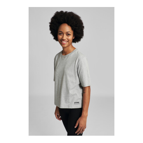 STIHL T-Shirt Gr. M Damen SUSTAINABLE BOXY Grau