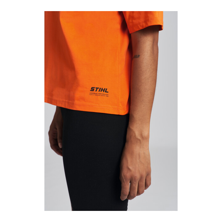 STIHL T-Shirt Gr. M Damen SUSTAINABLE BOXY Orange