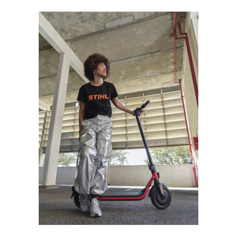 STIHL T-Shirt Gr. M MS 500i BACK Schwarz