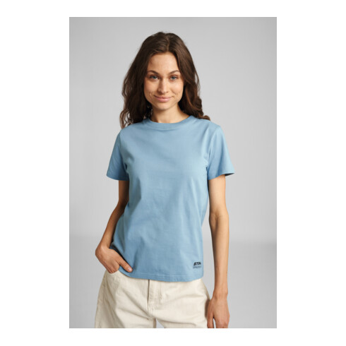 STIHL T-Shirt Gr. S Damen SUSTAINABLE BASIC Blau