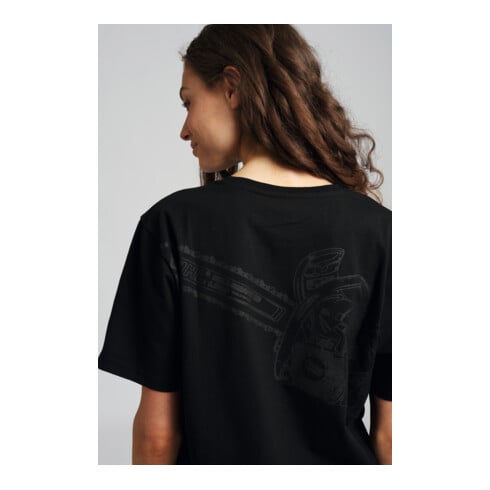 STIHL T-Shirt Gr. XXXL MS 500i BACK Schwarz