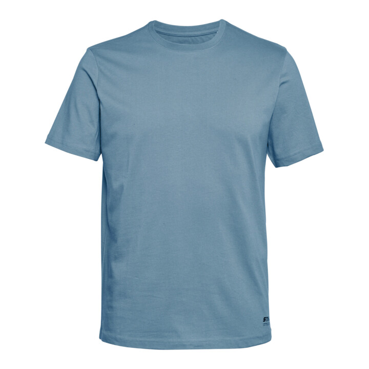 STIHL T-shirt M duurzaam basic blauw
