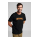 STIHL T-shirt Taille S MS 500i BACK Noir