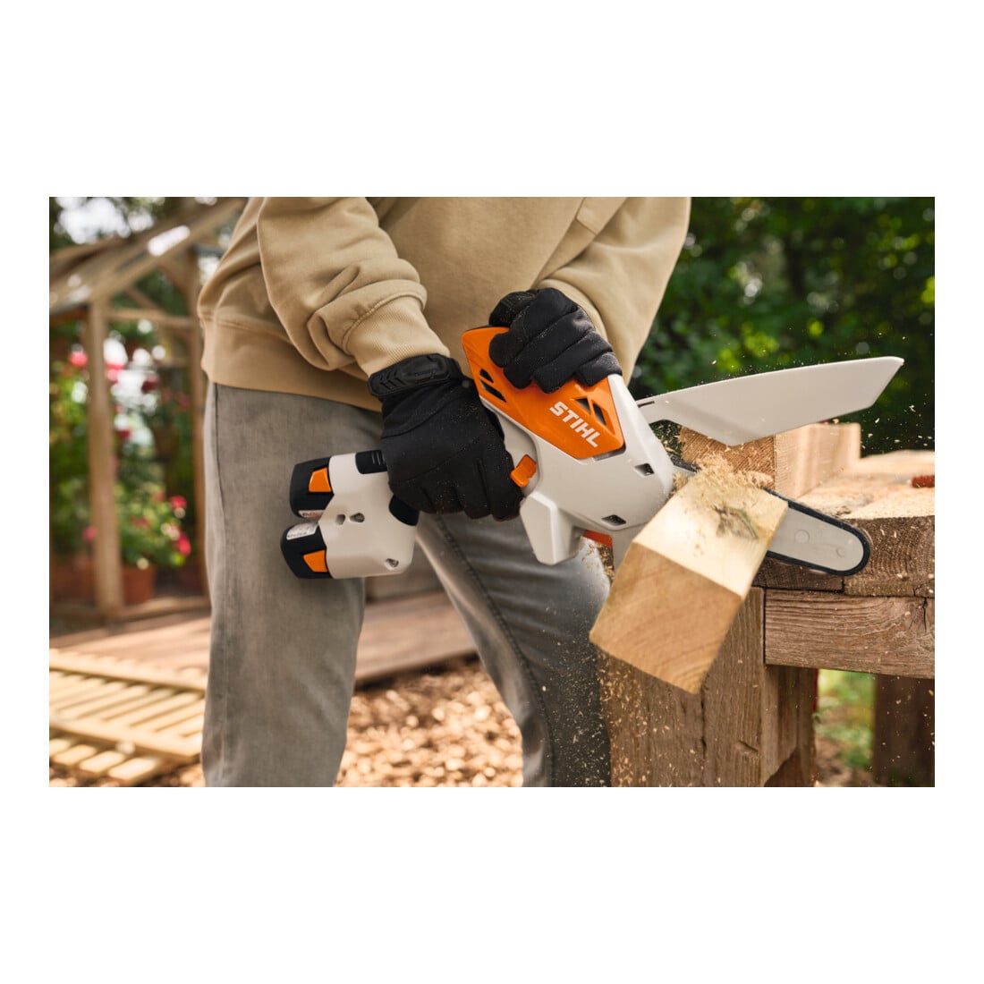 Stihl Taille-haies sans fil GTA 30 Set, PM3, longueur de lame 15 cm