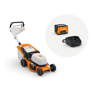 STIHL Tondeuse à gazon sans fil RMA 248 T Set AK 30 S + AL 101