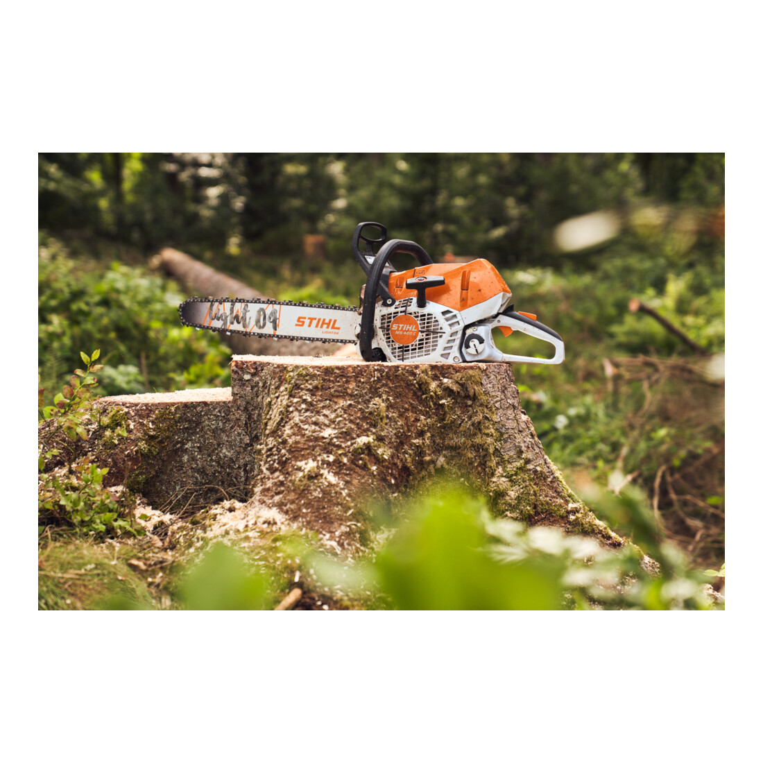 Stihl Tronçonneuse à essence MS 400 C-M, RS, longueur de guide 40 cm