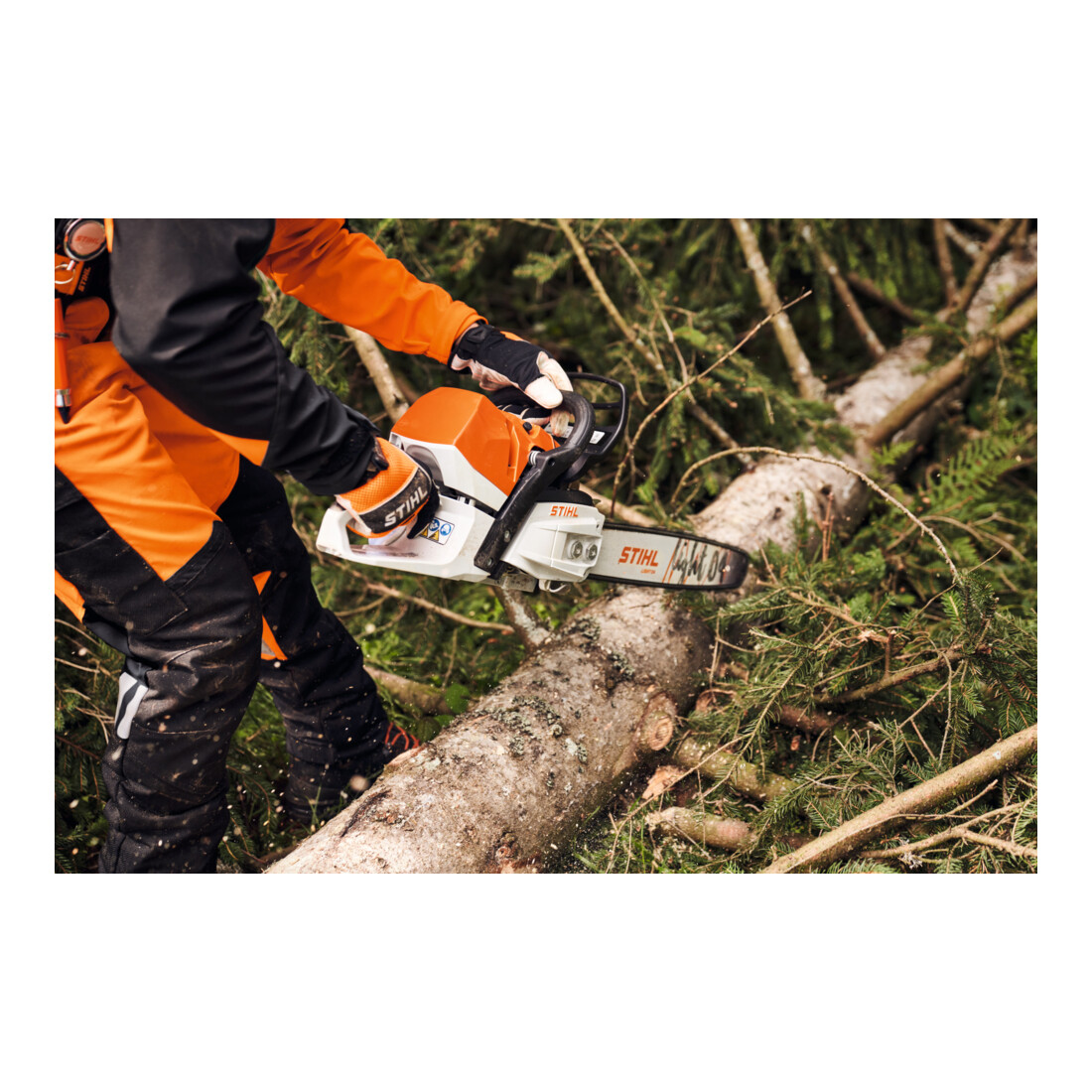 Stihl Tronçonneuse à essence MS 400 C-M, RS, longueur de guide 40 cm