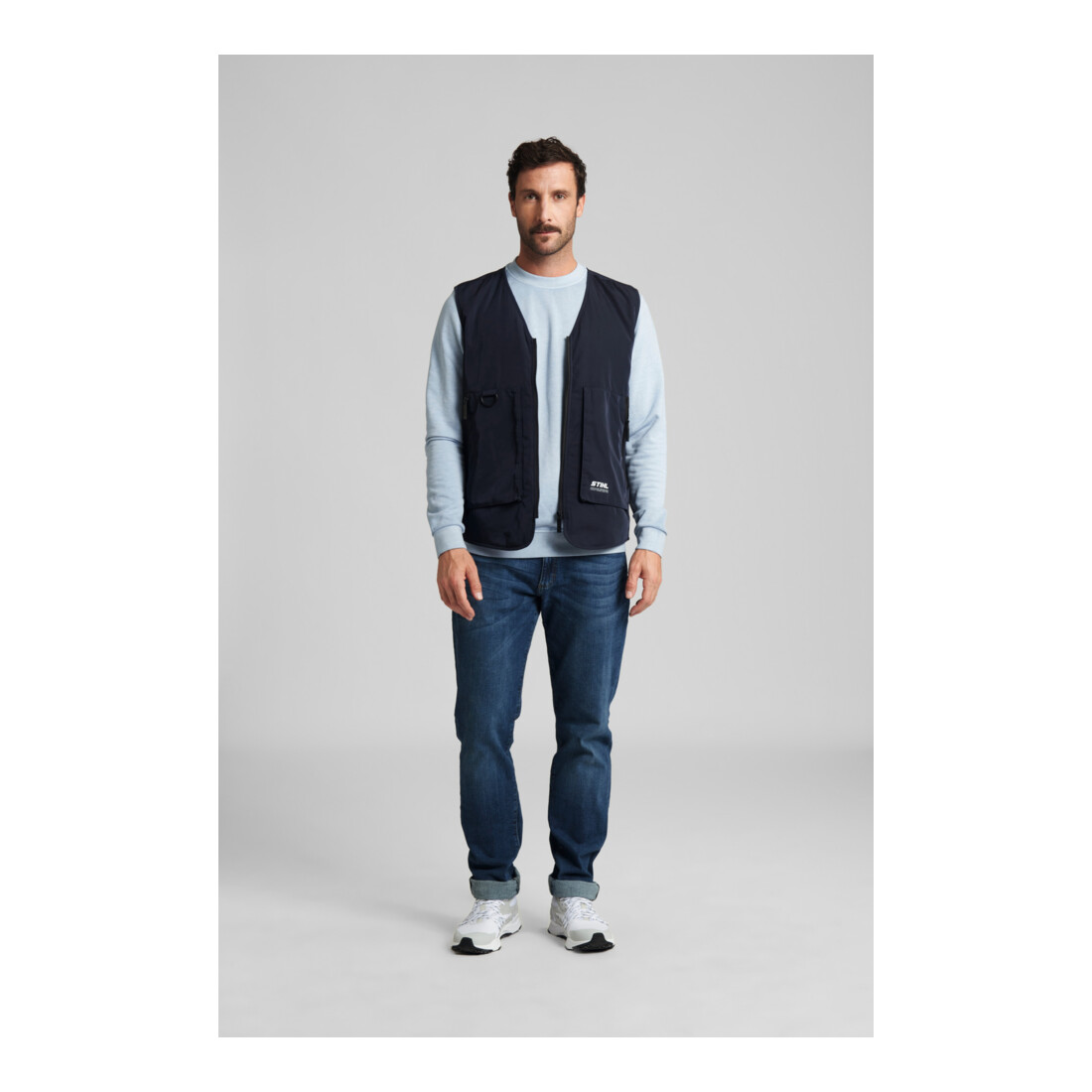 STIHL Veste utilitaire bleu taille M