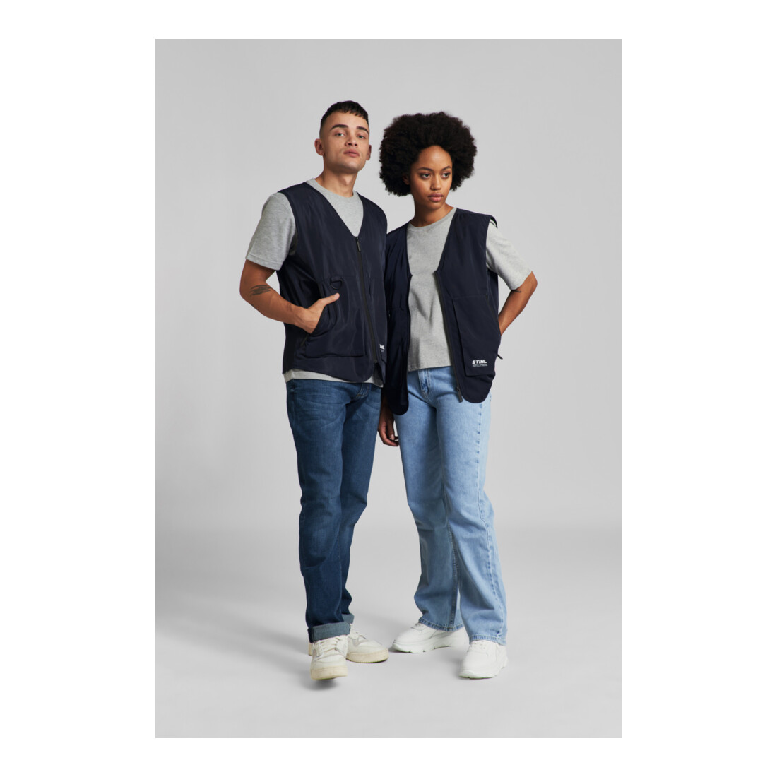 STIHL Veste utilitaire bleu taille M