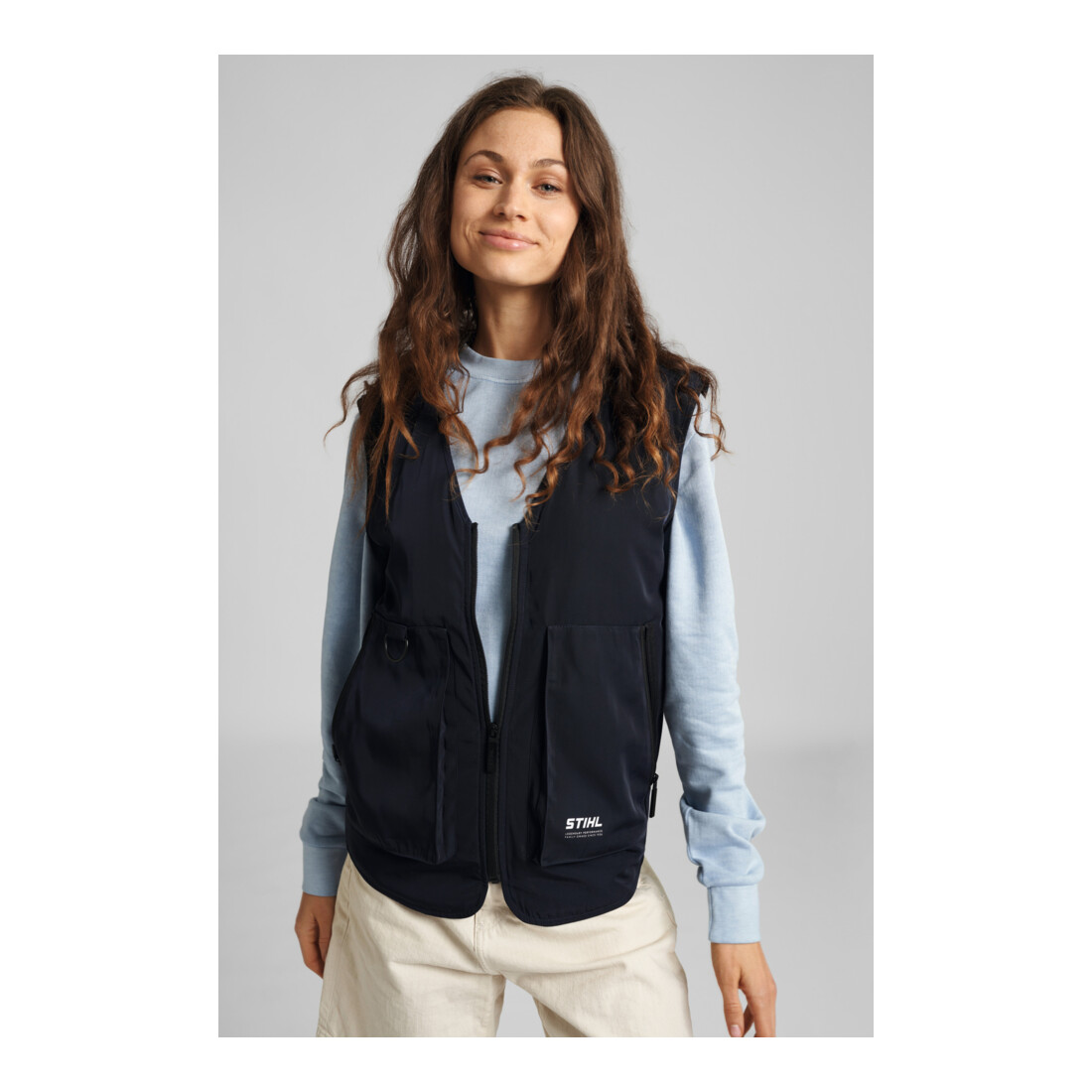 STIHL Veste utilitaire bleu taille M
