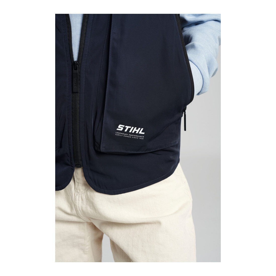 STIHL Veste utilitaire bleu taille M