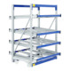 Stockage dynamique cartons Flex p 1300 montants galvanisés Bito lisseseme-1