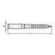 Stockschraube 6x80 Edelstahl A2 blank-1