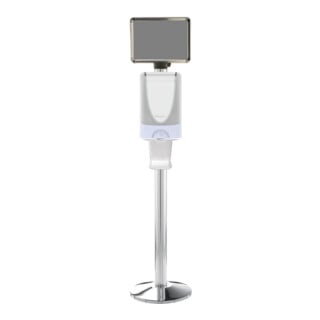 Stoko Colonne distributrice chromée pour distributeur TouchFREE 1,2L