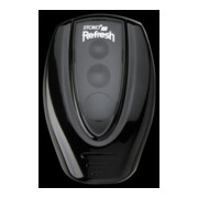 Stoko Distributeur mural plastique noir pour nettoyant WC 500 ml