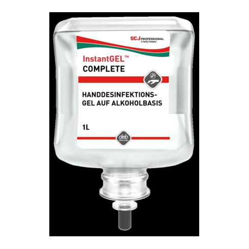 Stoko InstantGEL Complete Gel désinfectant pour les mains 1 l cartouche base alcool