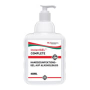 Stoko InstantGEL Complete Gel-Handdesinfektion 400 ml Pumpflasche Alkoholbasis