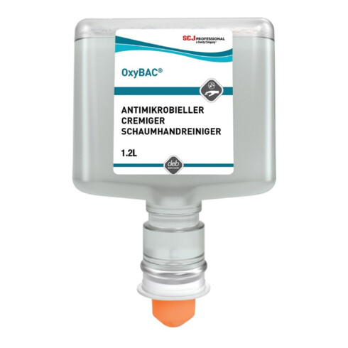 Stoko OxyBac FOAM Mousse nettoyante mains 1,2 l (TF) cartouche antimicrobienne