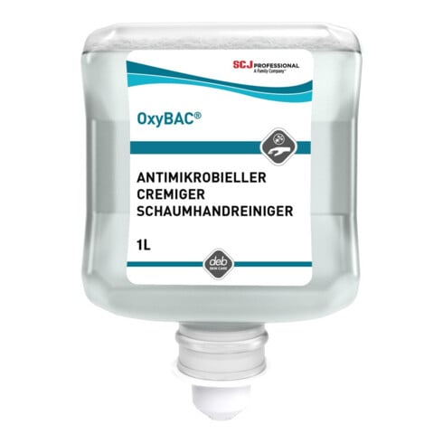 Stoko OxyBac FOAM Wash Schaumhandreiniger 1 l Kartusche Antimikrobielle Handrein.