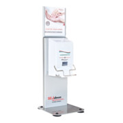 Stoko Station distributeur de comptoir argent, pour cartouche 1 l manuel ou TouchFREE