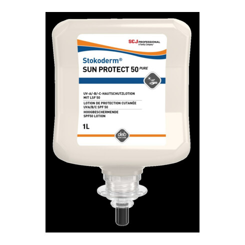 Stokoderm Sun Protect 50 PURE Cartouche 1000ml VE6