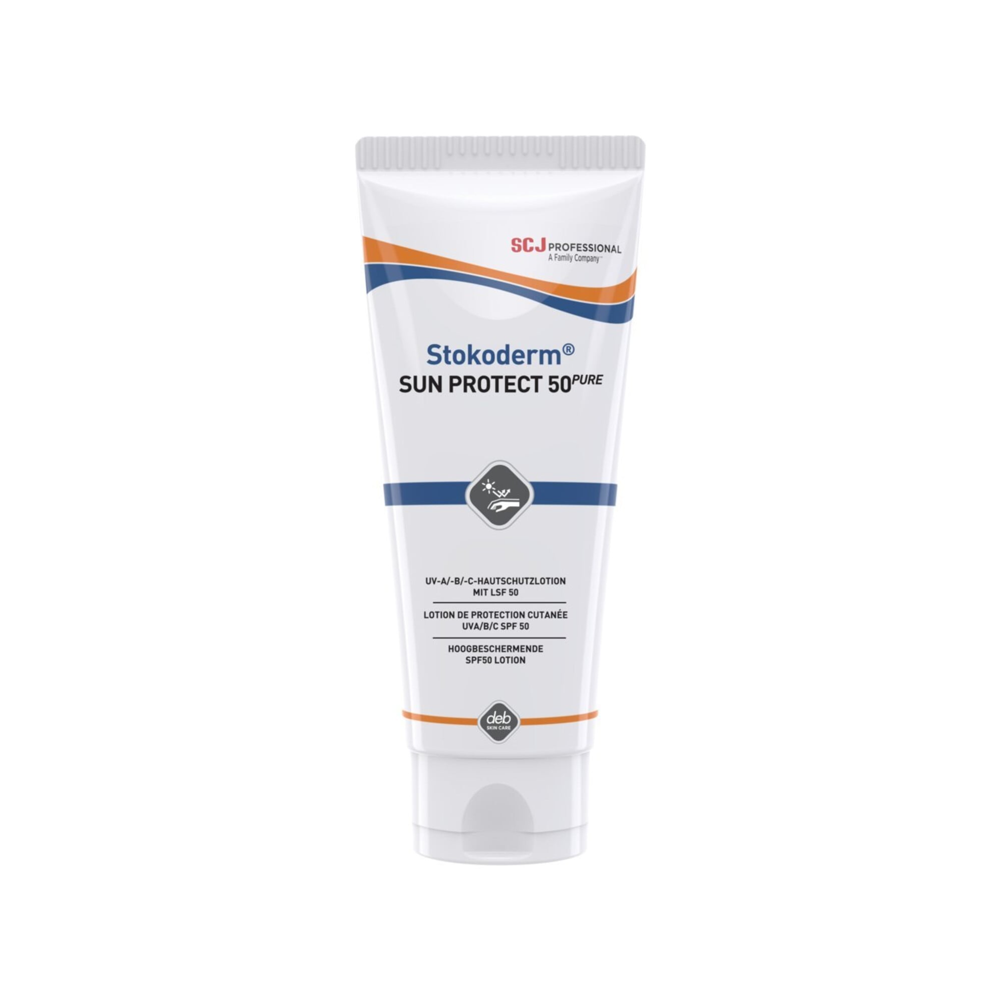 Stokoderm Sun Protect 50 PURE UV-Hautschutz 100 ml Tube ; SC Johnson Professional