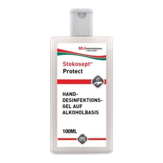 STOKOSEPT Protect Gel-Handdesinfektion 100 ml Flasche Alkoholbasis