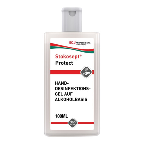 STOKOSEPT Protect Gel-Handdesinfektion 100 ml Flasche Alkoholbasis